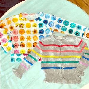 Crewcuts Sweatshirt and Cardigan